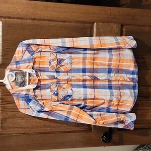 Mens BKE Button Up Plaid